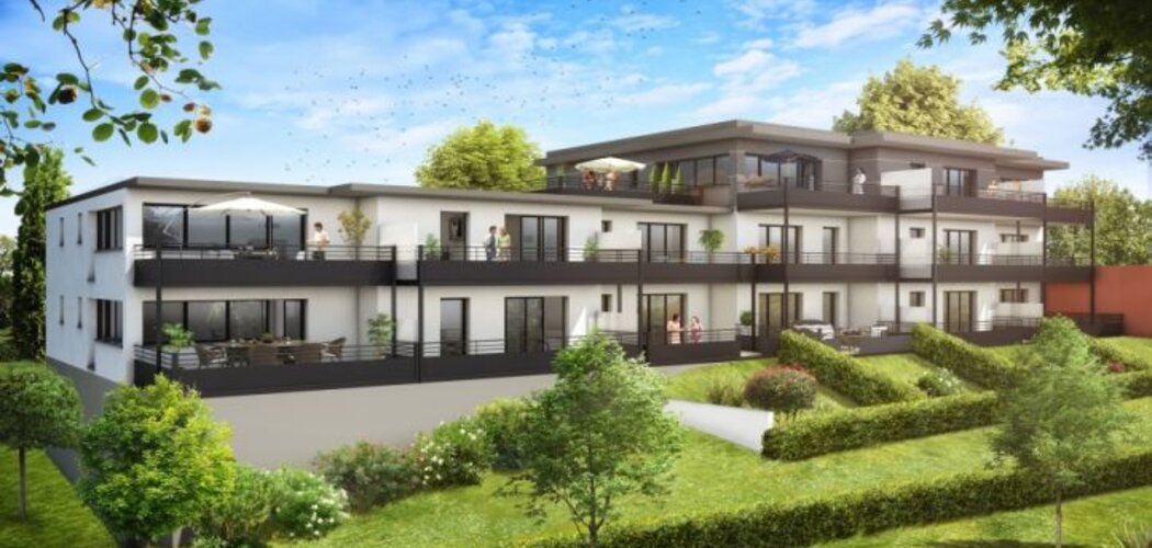 Programme immobilier neuf  - Saint-Max : 15 appartements T3–T4 en architecture contemporaine avec espaces extérieurs (54130) - Référence : 18