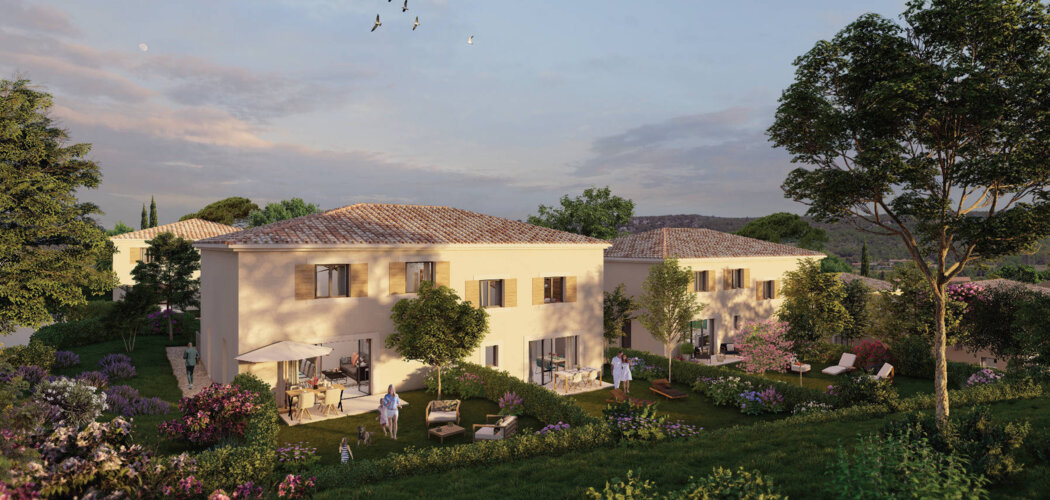 Programme immobilier neuf DOMAINE DES BASTIDES - Saint-Maximin-la-Sainte-Baume à quelques minutes du centre (83470) - Référence : 10988