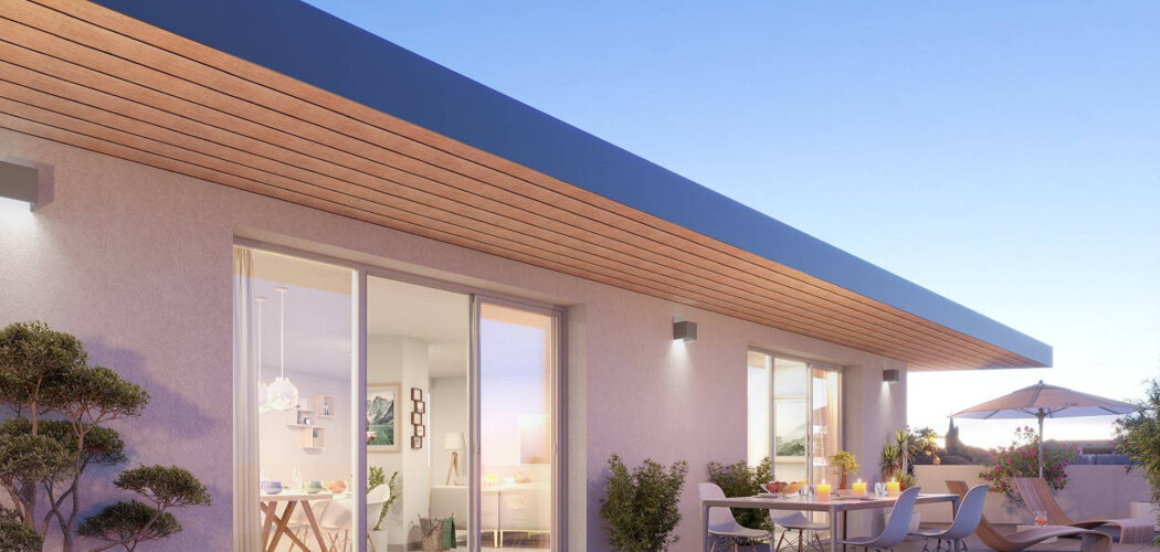 Programme immobilier neuf Abbey Road - Saint-Médard-en-Jalles : Appartements studio–T5 avec terrasses, parking souterrain et luminosité naturelle en plein centre-ville (33160) - Référence : 14323