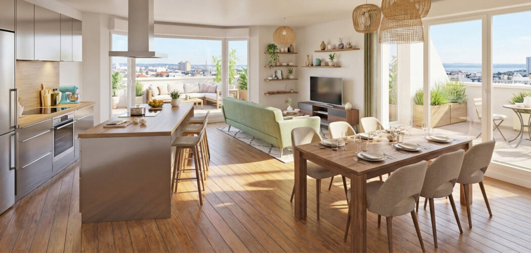 Programme immobilier neuf CONVERGENCE - Saint-Nazaire à 45 min de Nantes proche océan (44600) - Référence : 15599