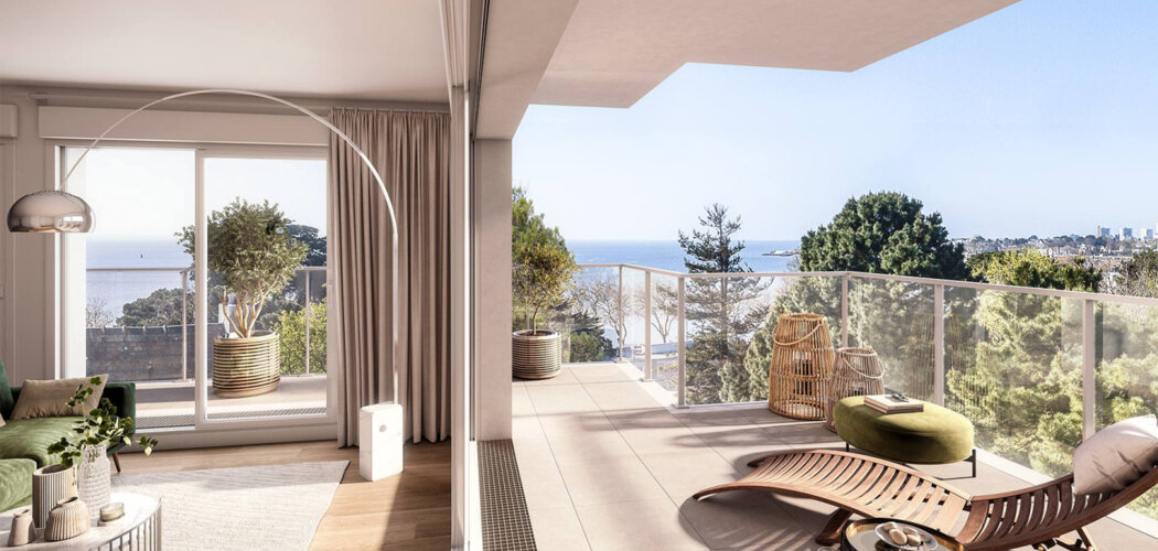 Programme immobilier neuf Coté Parc - Saint-Nazaire : appartements neufs du 1 au 5 pièces proche Jardin des Plantes et plage (44600) - Référence : 15502