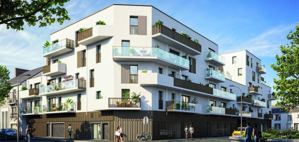 Programme immobilier neuf DOCKSIDE - Saint-Nazaire : appartements neufs du 2 au 5 pièces proche du port et des commerces (44600) - Référence : 14890