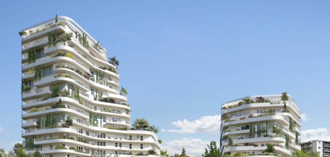 Programme immobilier neuf Harmony of the Sky - Saint-Nazaire : Appartements studio–T5 avec vues panoramiques, terrasses et jardin paysager proche de l’océan Atlantique (44600) - Référence : 14482