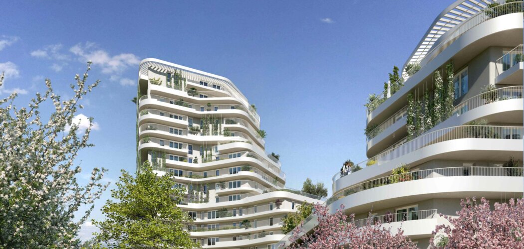 Programme immobilier neuf Harmony of the Sky - Saint-Nazaire : Appartements studio–T5 avec vues panoramiques, terrasses et jardin paysager proche de l’océan Atlantique (44600) - Référence : 14482