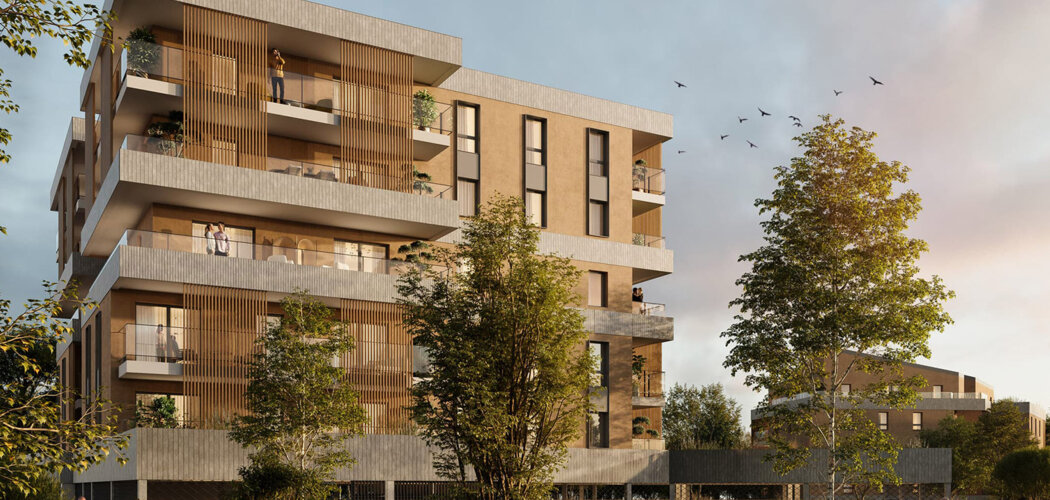 Programme immobilier neuf Villas Conti - Saint-Nazaire proche de la Bouletterie (44600) - Référence : 15598
