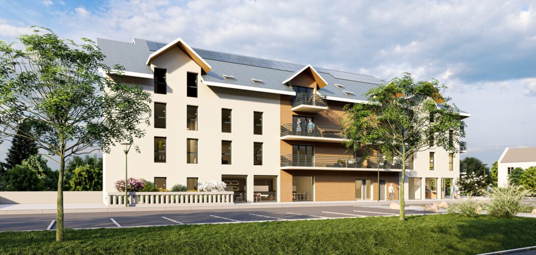 Programme immobilier neuf Le 1901 - Saint-Nizier-du-Moucherotte : 24 appartements neufs T2–T4 à 30 min de Grenoble centre (38250) - Référence : 15389