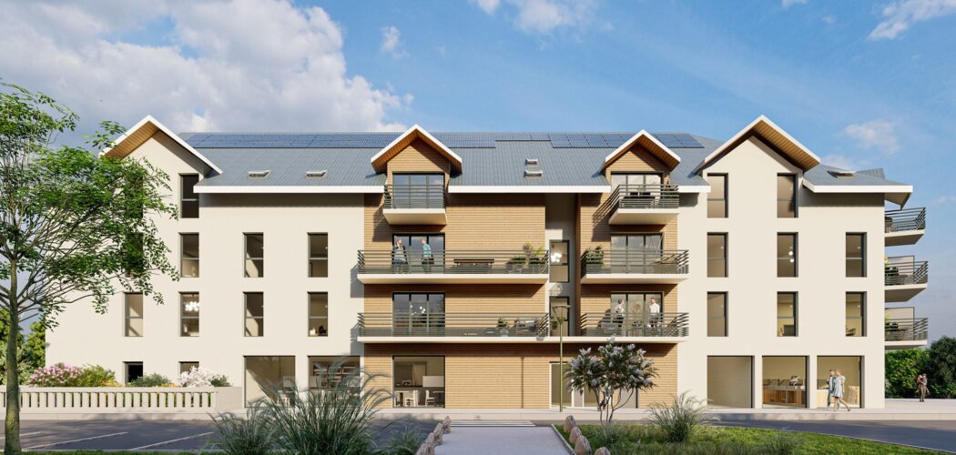 Programme immobilier neuf Le 1901 - Saint-Nizier-du-Moucherotte : 24 appartements neufs T2–T4 à 30 min de Grenoble centre (38250) - Référence : 15389