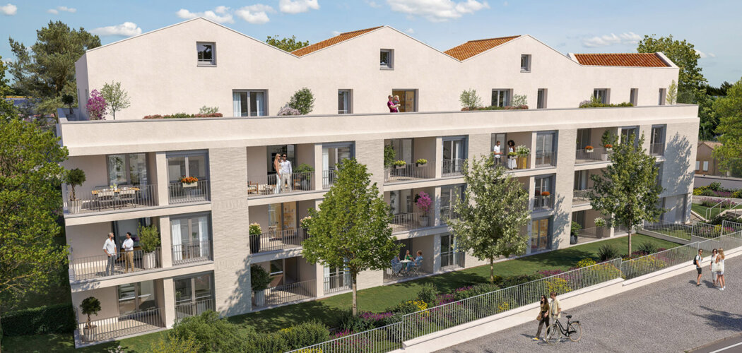 Programme immobilier neuf Coeur Saint O - Saint-Orens-de-Gameville adresse verdoyante aux portes de Toulouse (31650) - Référence : 17433