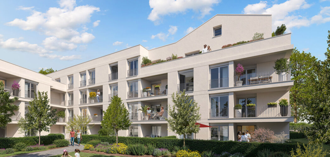 Programme immobilier neuf Coeur Saint O - Saint-Orens-de-Gameville adresse verdoyante aux portes de Toulouse (31650) - Référence : 17433