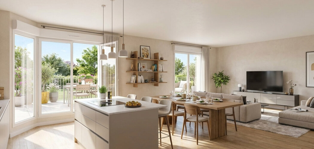 Programme immobilier neuf Coeur Saint O - Saint-Orens-de-Gameville adresse verdoyante aux portes de Toulouse (31650) - Référence : 17433