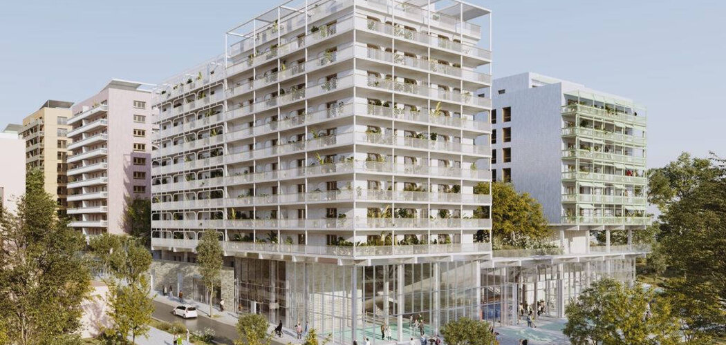 Programme immobilier neuf MUNDO - Saint-Ouen : appartements neufs du 2 au 5 pièces proche métro 13 et 14 (93400) - Référence : 15406