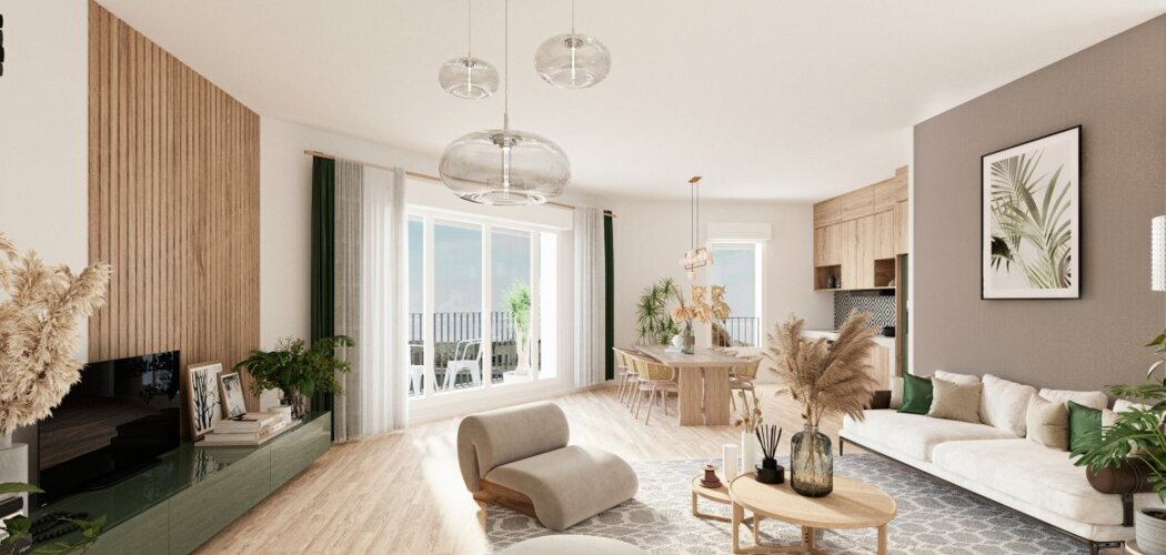 Programme immobilier neuf NEORI - Saint-Ouen : appartements neufs du studio au 5 pièces à 15 min des métros (93400) - Référence : 15184
