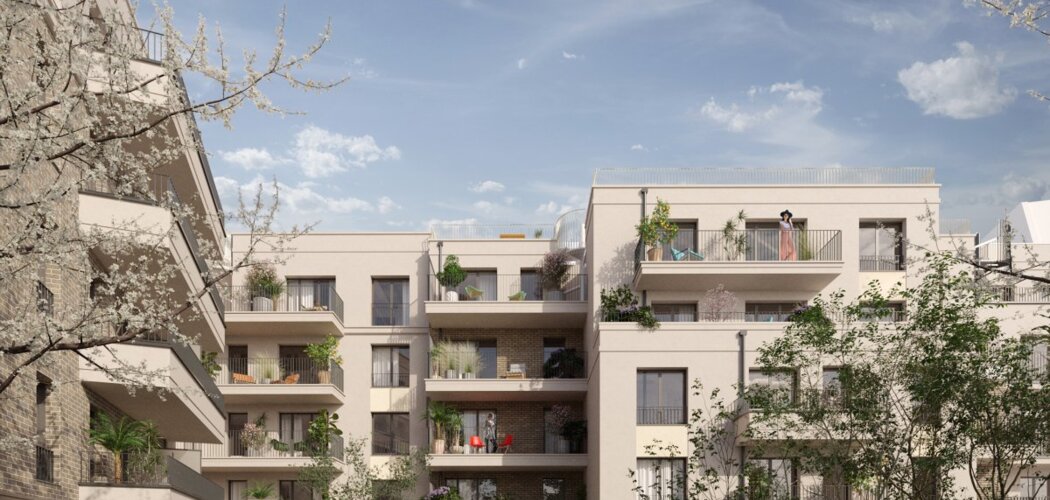 Programme immobilier neuf NEORI - Saint-Ouen : appartements neufs du studio au 5 pièces à 15 min des métros (93400) - Référence : 15184