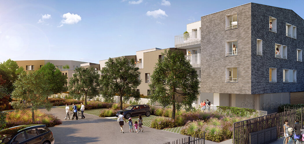 Programme immobilier neuf HORIZEN - Saint-Ouen-l’Aumône : Appartements T1–T4 et maisons avec domotique et aménagements extérieurs proche de la gare (95310) - Référence : 2212