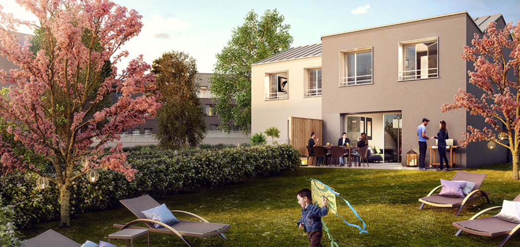 Programme immobilier neuf HORIZEN - Saint-Ouen-l’Aumône : Appartements T1–T4 et maisons avec domotique et aménagements extérieurs proche de la gare (95310) - Référence : 2212