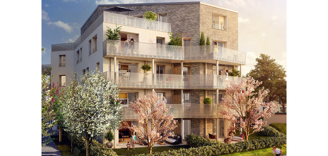 Programme immobilier neuf HORIZEN - Saint-Ouen-l’Aumône : Appartements T1–T4 et maisons avec domotique et aménagements extérieurs proche de la gare (95310) - Référence : 2212