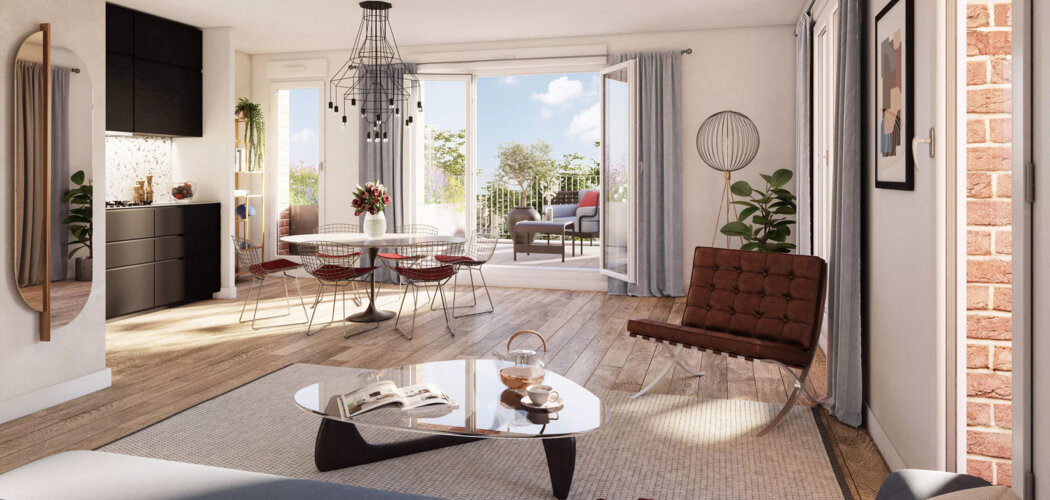 Programme immobilier neuf FA'BRICK - TR Libre - Saint-Ouen proche métro 13 et 14 (93400) - Référence : 16086