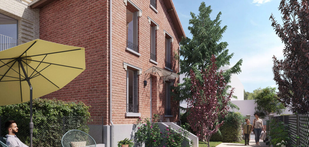 Programme immobilier neuf FA'BRICK - TR Libre - Saint-Ouen proche métro 13 et 14 (93400) - Référence : 16086