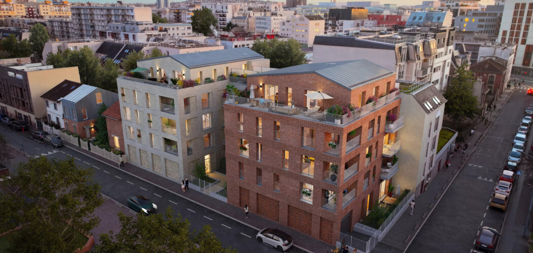 Programme immobilier neuf FA'BRICK - TR Libre - Saint-Ouen proche métro 13 et 14 (93400) - Référence : 16086