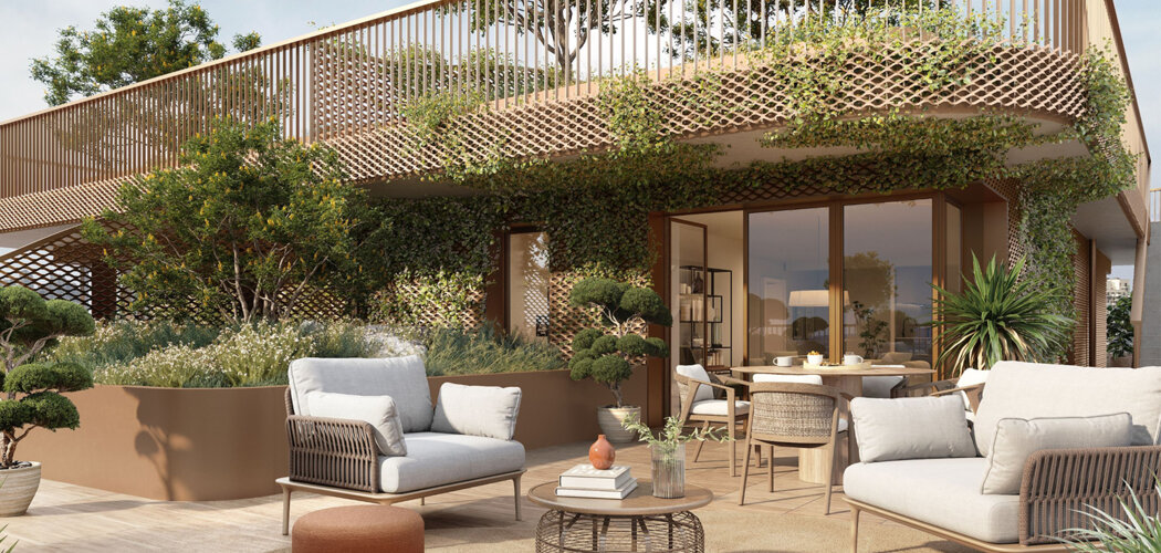 Programme immobilier neuf LE RIVAGE - Saint-Ouen-sur-Seine à proximité du métro 14 et du RER C (93400) - Référence : 12952