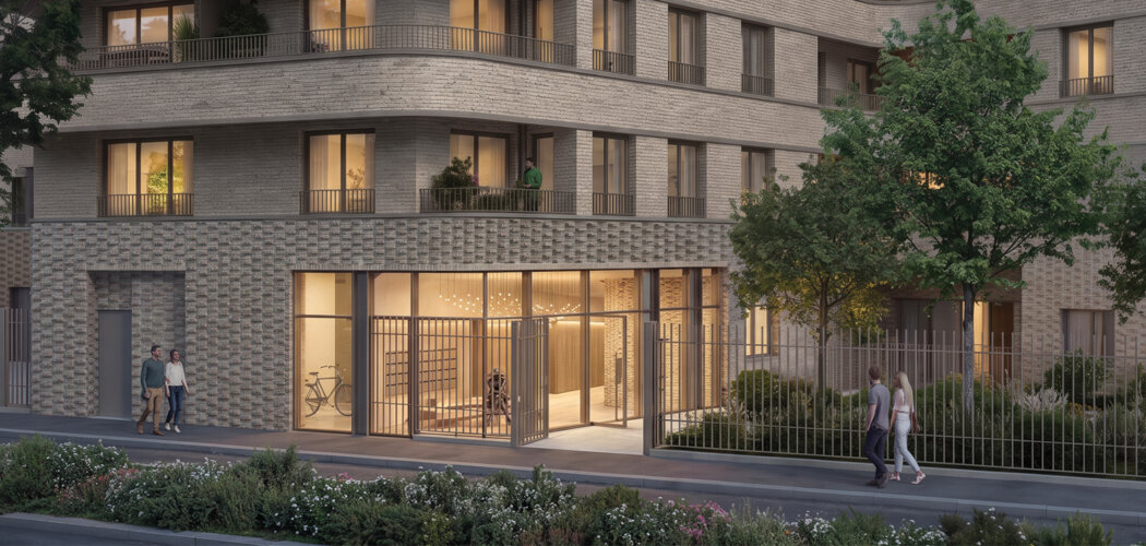 Programme immobilier neuf LES BATELIERS - Saint-Ouen-sur-Seine appartements neufs dans la ZAC des Docks (93400) - Référence : 18559