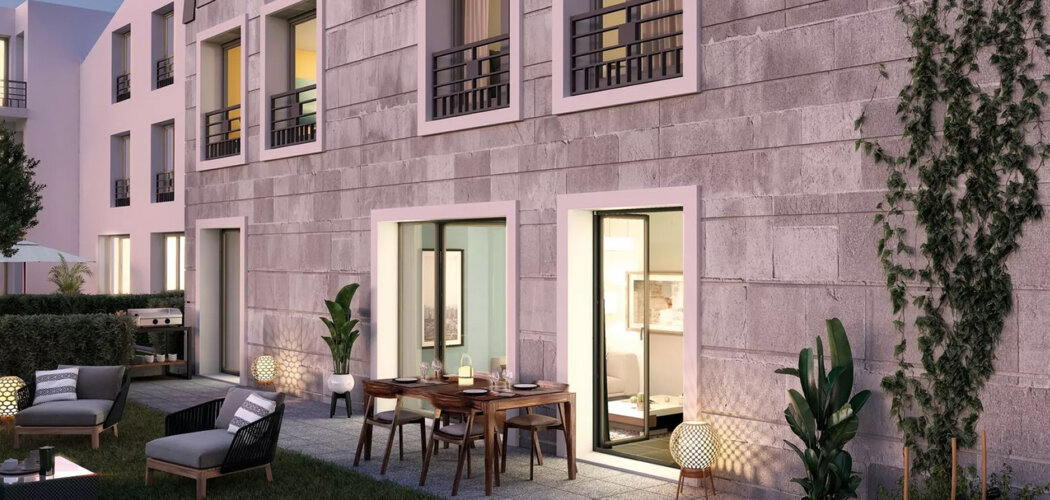Programme immobilier neuf La Closerie des Rosiers - Saint-Ouen-sur-Seine proche Paris (93400) - Référence : 16693