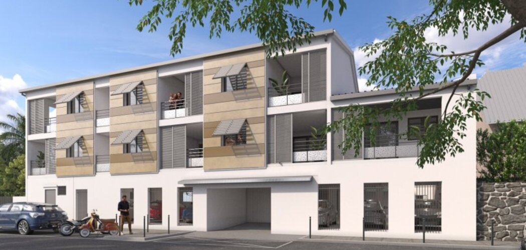 Programme immobilier neuf RESIDENCE LE ROYAL - Saint-Paul, appartements neufs à 10 min des plages de Boucan Canot (97460) - Référence : 11181