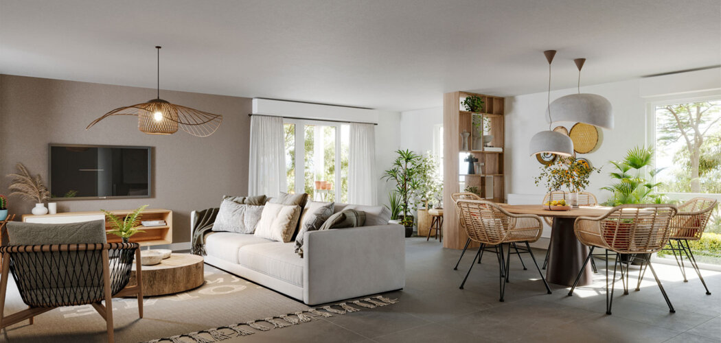 Programme immobilier neuf Les Jardins d'Hestia - Maisons jum K - Saint-Paul-de-Varces maisons neuves au cœur du village (38760) - Référence : 15409