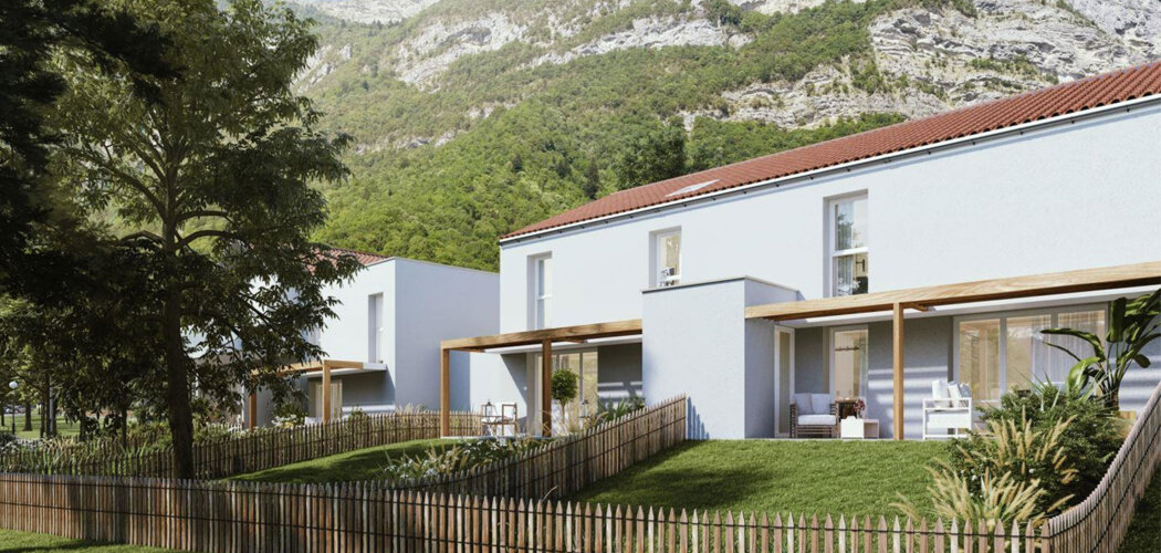 Programme immobilier neuf Les Jardins d'Hestia - Maisons J - Saint-Paul-de-Varces maisons proche de la mairie (38760) - Référence : 15417