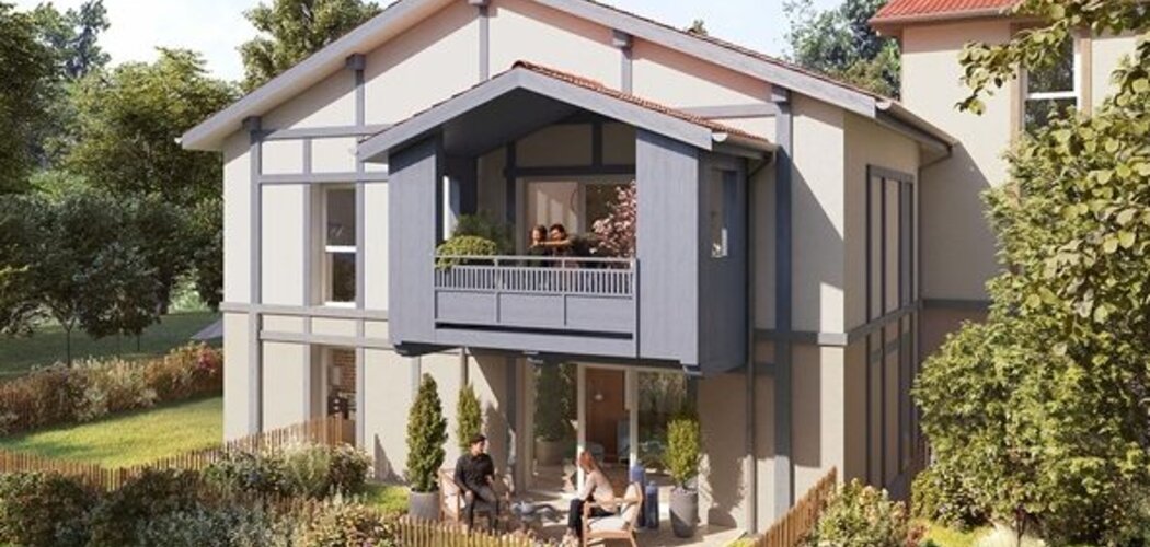 Programme immobilier neuf L'Orée - Saint-Paul-lès-Dax : 9 logements neufs T2–T4 à 3 min du Grand Mail (40990) - Référence : 15486