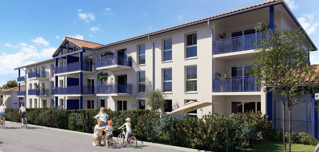 Programme immobilier neuf TCHANKA - Saint-Paul-lès-Dax : Appartements et maisons neuves à deux pas des thermes (40990) - Référence : 15488