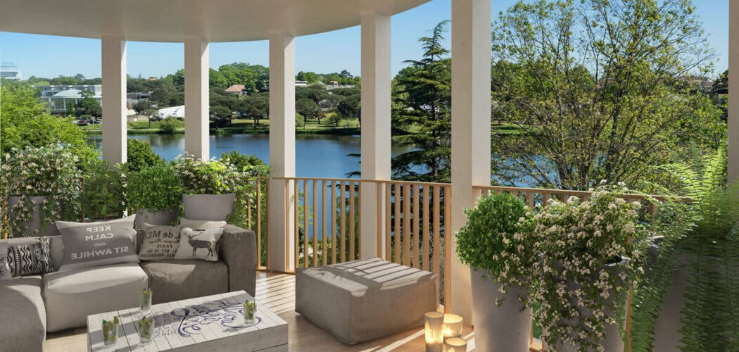 Programme immobilier neuf LES TERRASSES DU LAC - Saint-Paul-lès-Dax vue directe sur le lac Christus (40990) - Référence : 11413