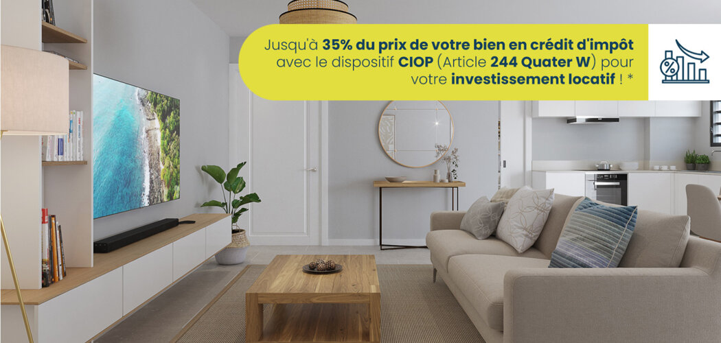 Programme immobilier neuf BOIS DE LA LUNE - Saint-Paul proche de la mer (97460) - Référence : 12520