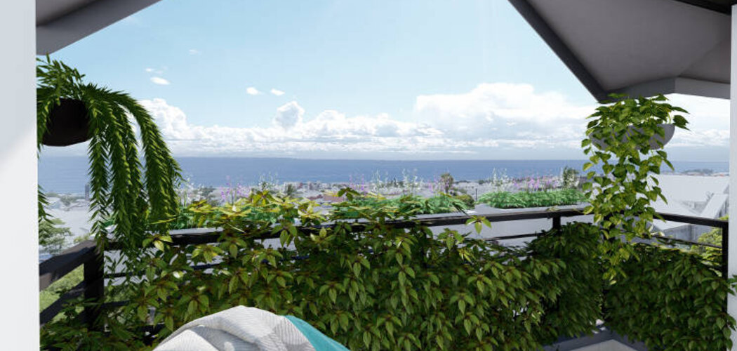 Programme immobilier neuf Victor Park - Saint-Pierre : Appartements T2–T4 avec varangues, climatisation et vue mer proche du centre et front de mer (97410) - Référence : 12132