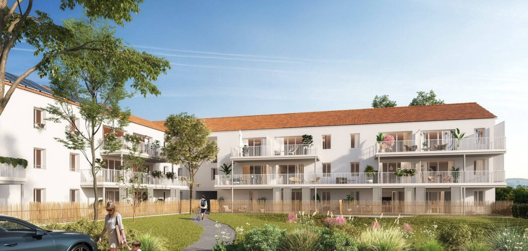 Programme immobilier neuf COEUR OLERON - Saint-Pierre d’Oléron : appartements neufs du 2 au 4 pièces à 10 min de la plage (17310) - Référence : 14535