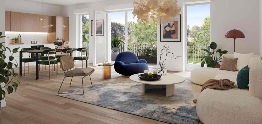 Programme immobilier neuf Les Jardins de Tudela - Saint-Pierre-du-Mont adresse pratique au cœur d’un parc paysager (40280) - Référence : 17230