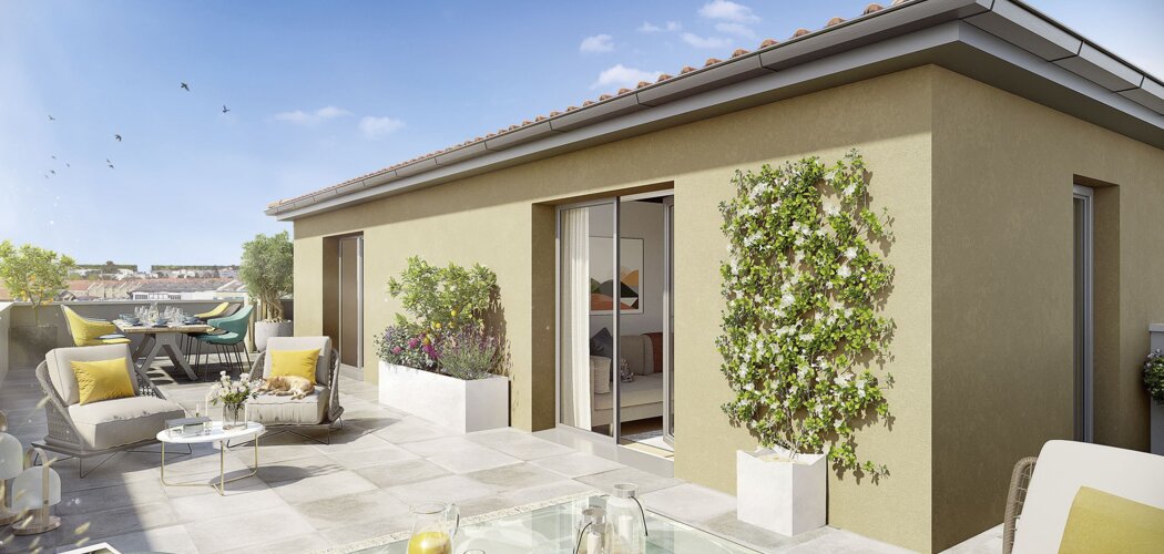 Programme immobilier neuf VILLA JARDIN - Saint-Priest à pied de la gare et des commodités (69800) - Référence : 16025