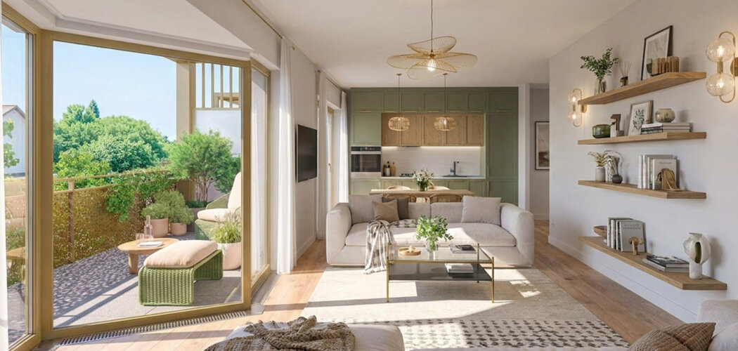Programme immobilier neuf ATRIA - Saint-Priest quartier historique proche Lyon (69800) - Référence : 17307