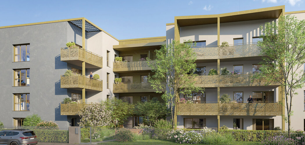 Programme immobilier neuf ATRIA - Saint-Priest quartier historique proche Lyon (69800) - Référence : 17307