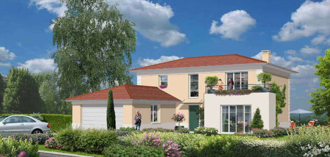 Programme immobilier neuf VILLA ET JARDIN - Saint-Prix : 20 maisons T4–T5 avec jardins, poêles à bois et garages proche des établissements scolaires (95390) - Référence : 4707