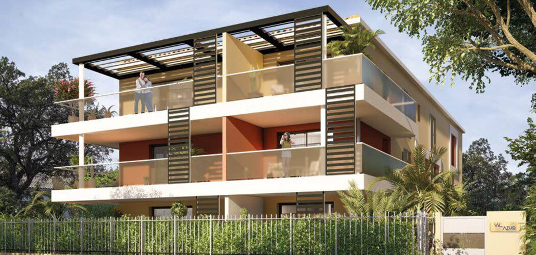 Programme immobilier neuf VIL'AZUR - Saint-Raphaël : 11 appartements neufs du 2 au 3 pièces proche du centre-ville (83700) - Référence : 15000