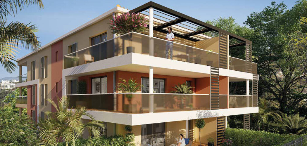Programme immobilier neuf VIL'AZUR - Saint-Raphaël : 11 appartements neufs du 2 au 3 pièces proche du centre-ville (83700) - Référence : 15000