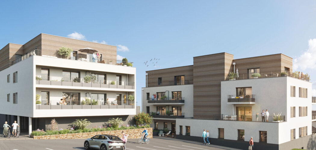 Programme immobilier neuf CARROUSEL - Saint-Renan proche du lac de Ty Colo (29290) - Référence : 12893