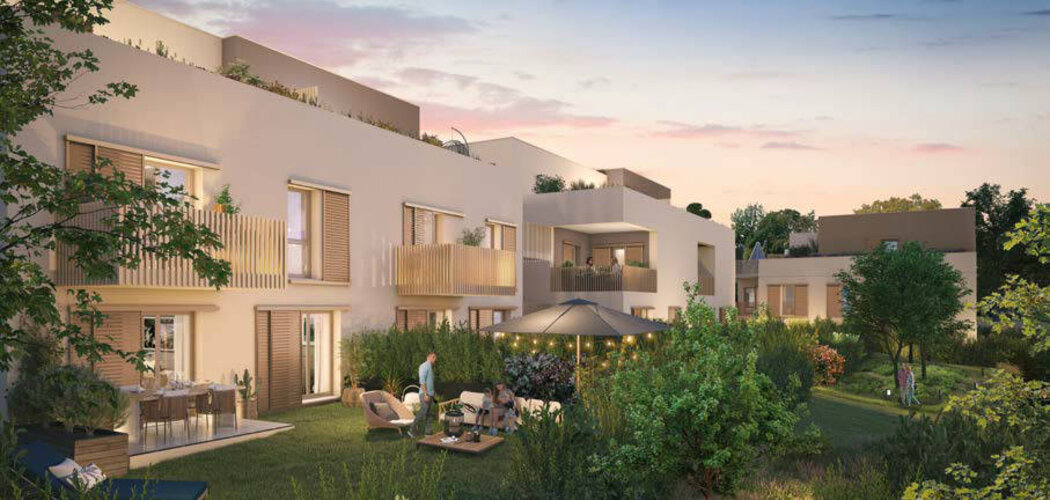 Programme immobilier neuf Les Jardins du Moulin - Saint-Romain-au-Mont-d’Or  aux portes de Lyon (69270) - Référence : 16062