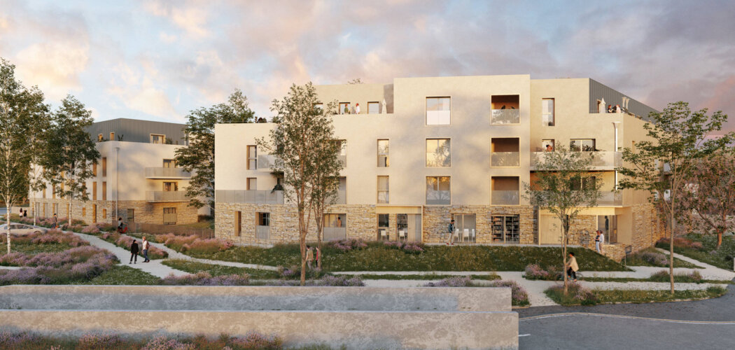 Programme immobilier neuf CHARLIZE - Saint-Sébastien-sur-Loire : appartements neufs du studio au T4 proche des bords de Loire (44230) - Référence : 15531