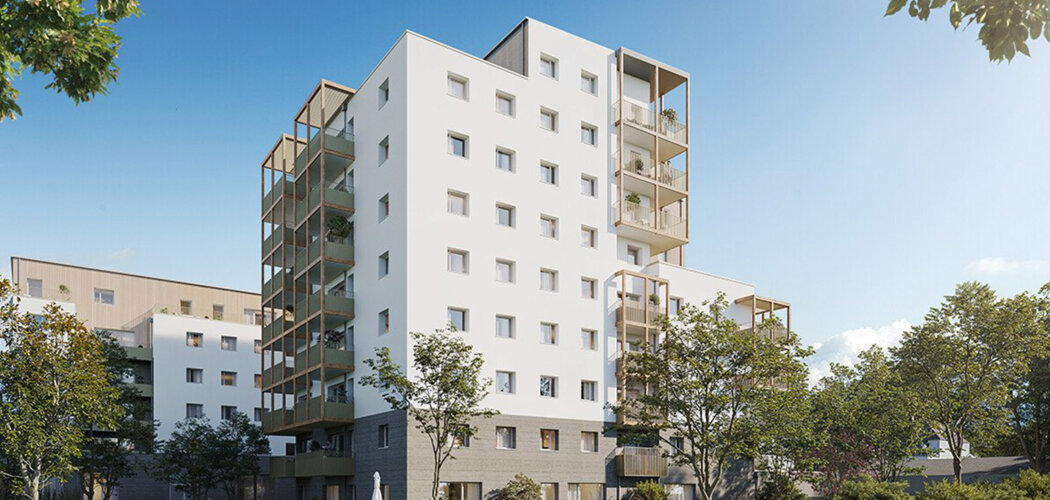 Programme immobilier neuf L'Orée des Gripots - Saint-Sébastien-sur-Loire près gare TER (44230) - Référence : 17407