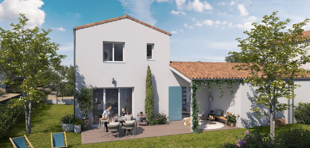 Programme immobilier neuf NATURIELLES - Saint-Sulpice-de-Royan : 14 maisons neuves 4 à 5 pièces à 15 min des plages de Royan (17200) - Référence : 14545