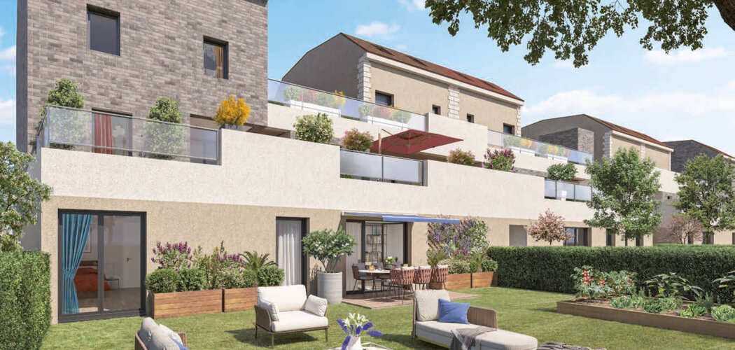 Programme immobilier neuf Villas Flora - Saint-Thibault-des-Vignes : 28 appartements neufs du 2 au 4 pièces proche des commerces (77400) - Référence : 15054
