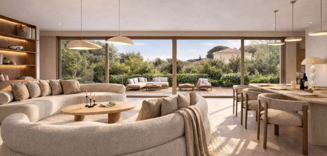 Programme immobilier neuf PATIO RUBEN - Saint Tropez art de vivre tropézien proche port et plages (83990) - Référence : 17459