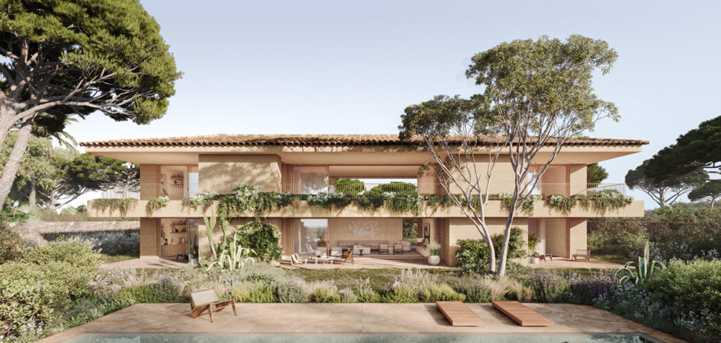 Programme immobilier neuf PATIO RUBEN - Saint Tropez art de vivre tropézien proche port et plages (83990) - Référence : 17459